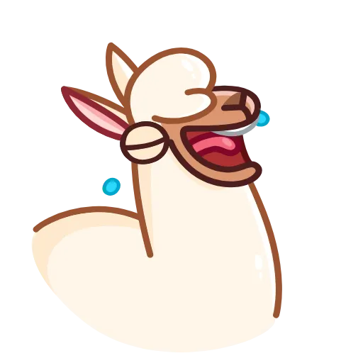 Стикерпак Lama для Telegram — скачать