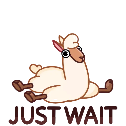 😐 Стикер «Lama» для Telegram