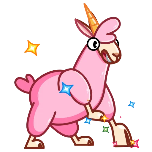 🤩 Стикер «Lama» для Telegram