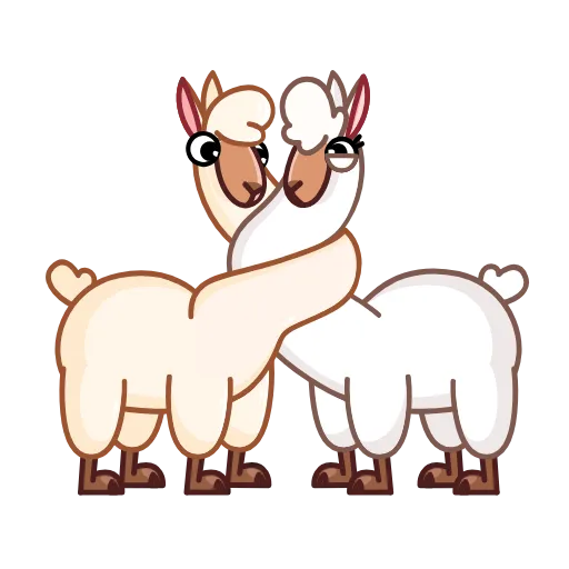 ❤️ Стикер «Lama» для Telegram