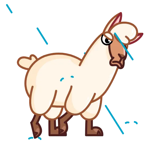 😞 Стикер «Lama» для Telegram