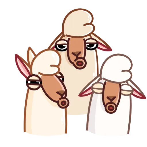 😐 Стикер «Lama» для Telegram
