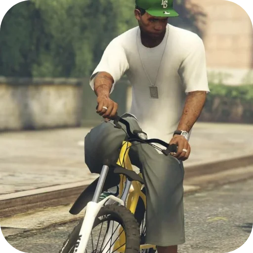 🚲 Стикер «Lamar Davis» для Telegram