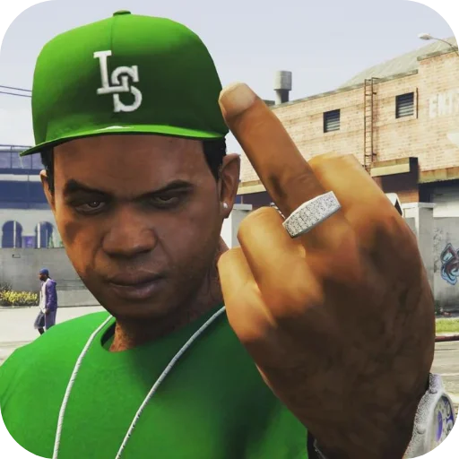 🖕 Стикер «Lamar Davis» для Telegram