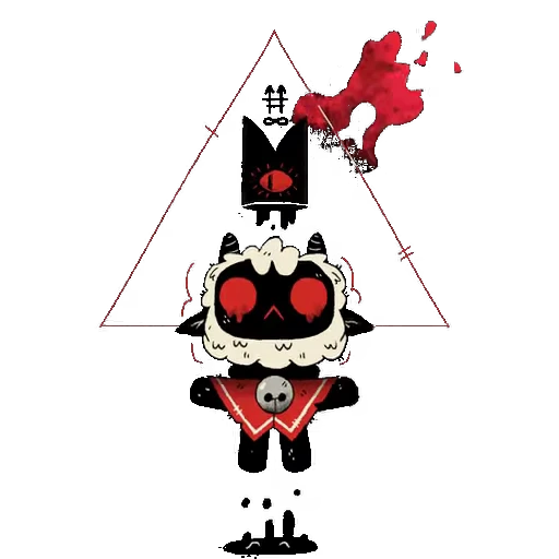 🙏 Стикер «Cult of the Lamb» для Telegram