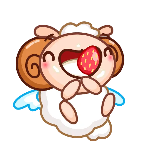 Стикер 6 Lamby