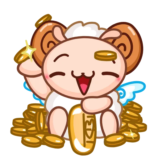 Стикер 18 Lamby