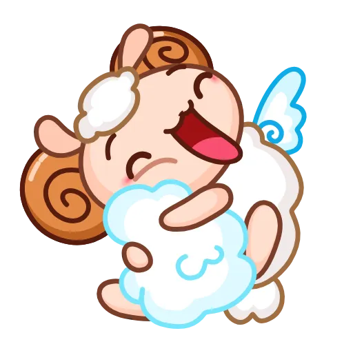 Стикер 7 Lamby