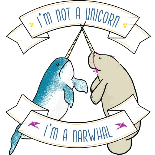 🦄 Стикер «Lamentino the manatee» для Telegram