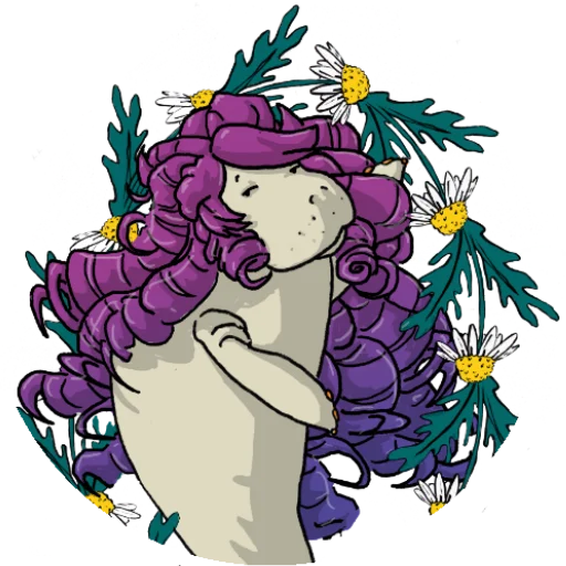 🌸 Стикер «Lamentino the manatee» для Telegram