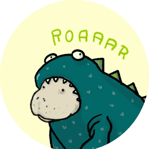 🦖 Стикер «Lamentino the manatee» для Telegram