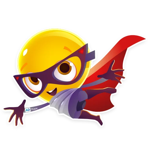 😎 Стикер «Lamp AdTeam» для Telegram