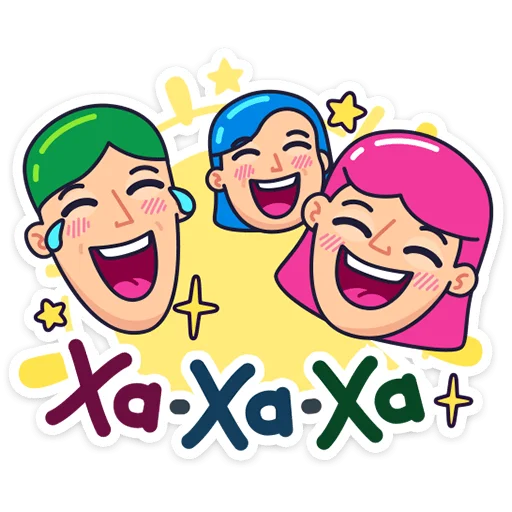 🌟 Стикер «Ламповые стикеры» для Telegram