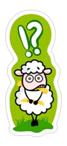 ⁉ Стикер «Lana» для Telegram