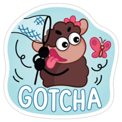 🎣 Стикер «Lana» для Telegram