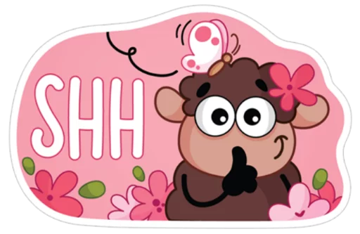 ☝ Стикер «Lana» для Telegram