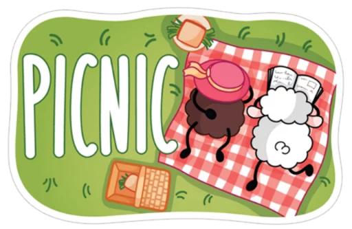 ⛺ Стикер «Lana» для Telegram
