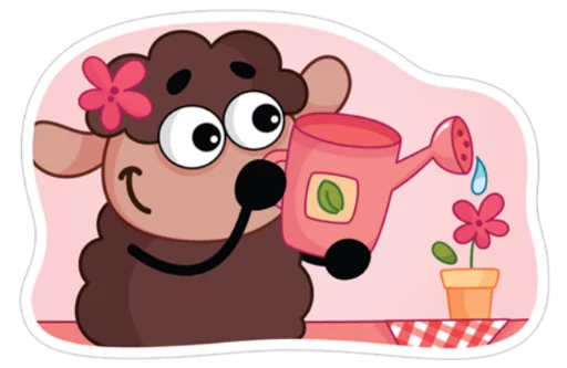 🌸 Стикер «Lana» для Telegram