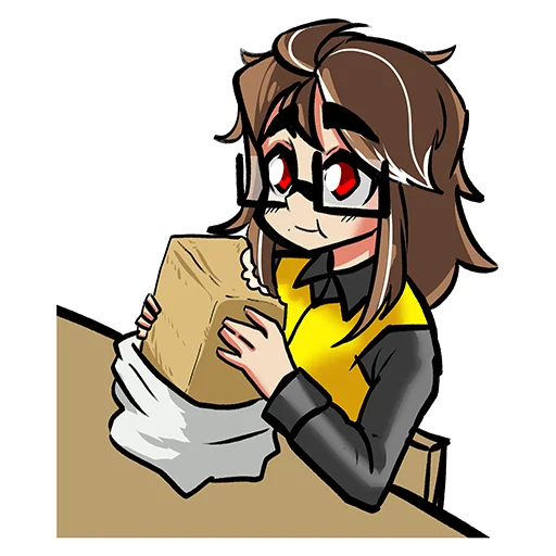 🍞 Стикер «Лансерина (Schnaps Ik)» для Telegram