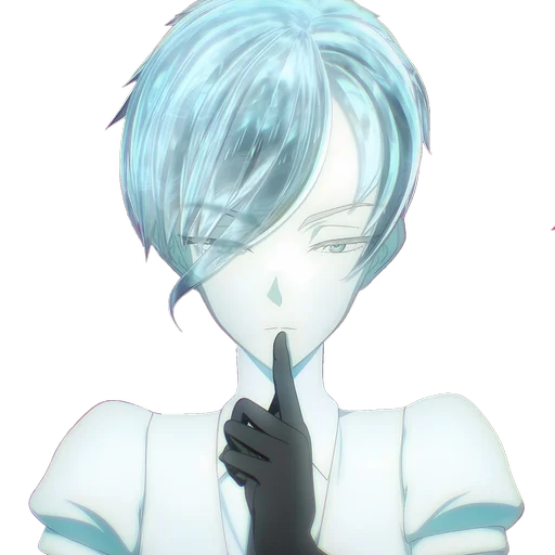 🐐 Стикер «Land Of Lustrous Страна самоцветов» для Telegram