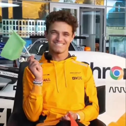 🔥 Стикер «lando norris» для Telegram