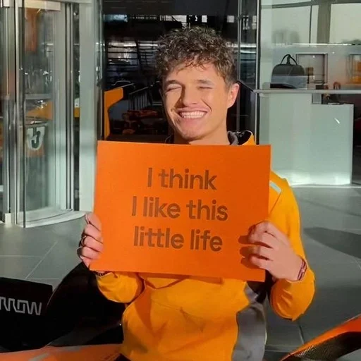 🔥 Стикер «lando norris» для Telegram