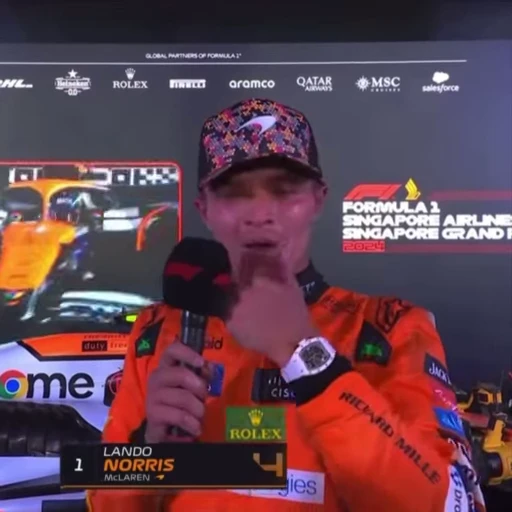 🔥 Стикер «lando norris» для Telegram