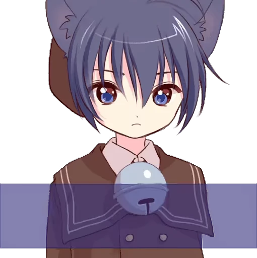 🤝 Стикер «Boy of the Black Cat Animated» для Telegram