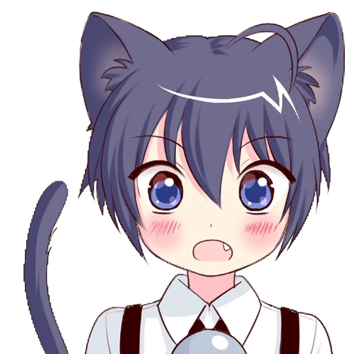 😳 Стикер «Boy of the Black Cat Animated» для Telegram