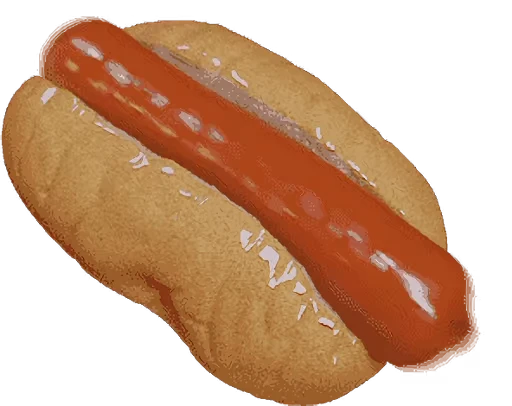 🌭 Стикер «Hot dog and Bread» для Telegram