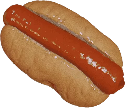 🌭 Стикер «Hot dog and Bread» для Telegram