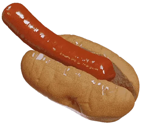 🌭 Стикер «Hot dog and Bread» для Telegram
