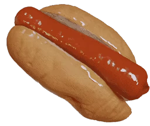 🌭 Стикер «Hot dog and Bread» для Telegram