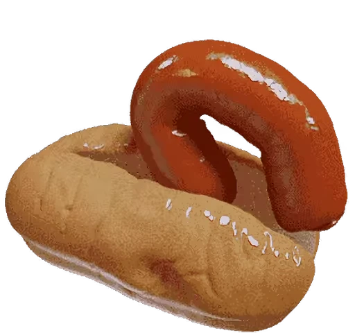 🌭 Стикер «Hot dog and Bread» для Telegram