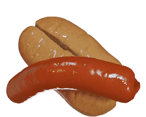 🌭 Стикер «Hot dog and Bread» для Telegram