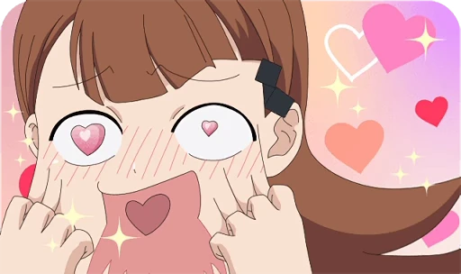 😍 Стикер «TV Anime "Komi Can&;t Communicate"» для Telegram