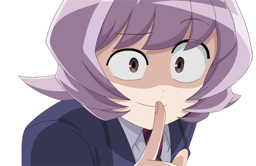 🤫 Стикер «TV Anime "Komi Can&;t Communicate"» для Telegram