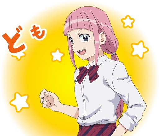✌️ Стикер «TV Anime "Komi Can&;t Communicate"» для Telegram