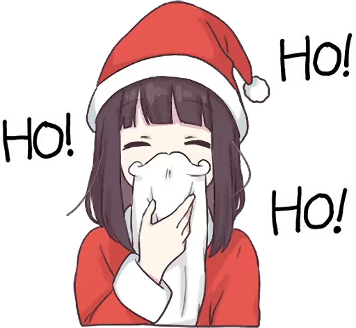 🎅 Стикер «Menhera-chan Animation 2 ENG» для Telegram
