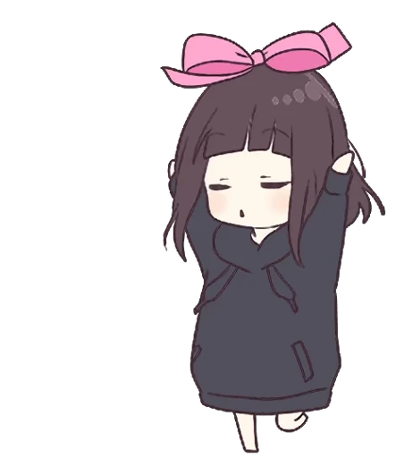 🎁 Стикер «Menhera-chan Animation 2 ENG» для Telegram
