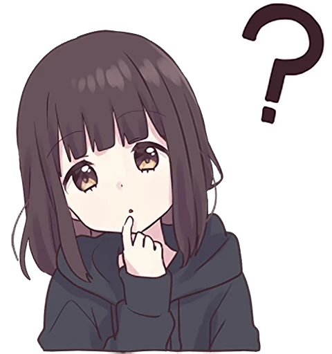 ❓ Стикер «Menhera-chan Animation ENG» для Telegram