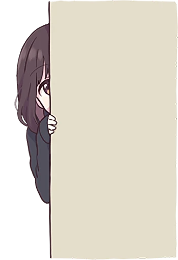 👀 Стикер «Menhera-chan Animation ENG» для Telegram