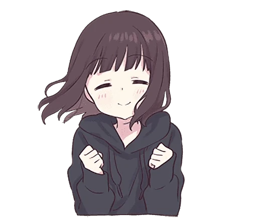 😍 Стикер «Menhera-chan Animation ENG» для Telegram
