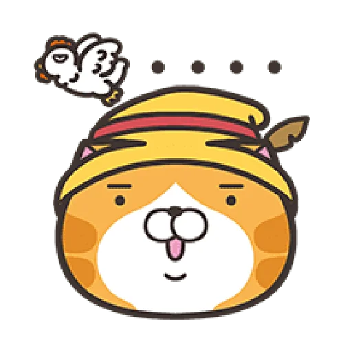 😊 Стикер «白爛貓表情貼第3彈：森林物語篇» для Telegram