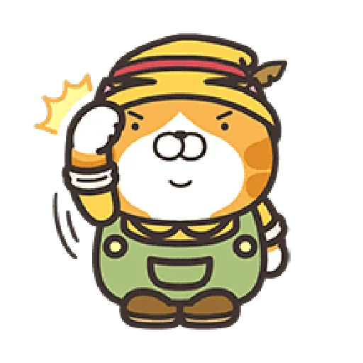 😊 Стикер «白爛貓表情貼第3彈：森林物語篇» для Telegram