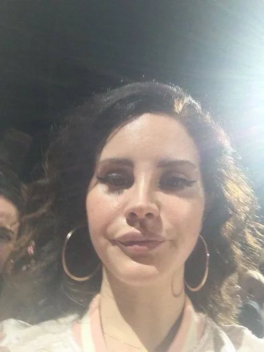 😑 Стикер «queen lana del rey» для Telegram