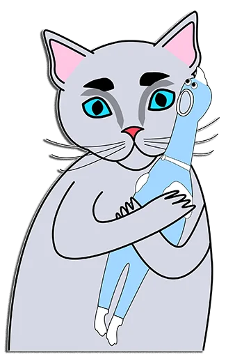 🤗 Стикер «ЛитБастиль LaPetitBastille» для Telegram