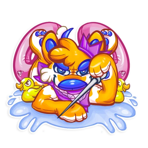 😏 Стикер «Lapfox» для Telegram