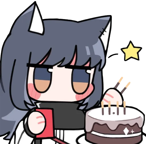 🎂 Стикер «Lappland & Texas» для Telegram