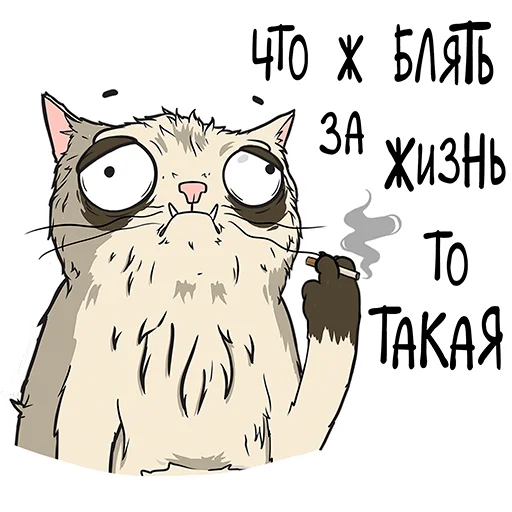😫 Стикер «Подписывайся на мемы» для Telegram